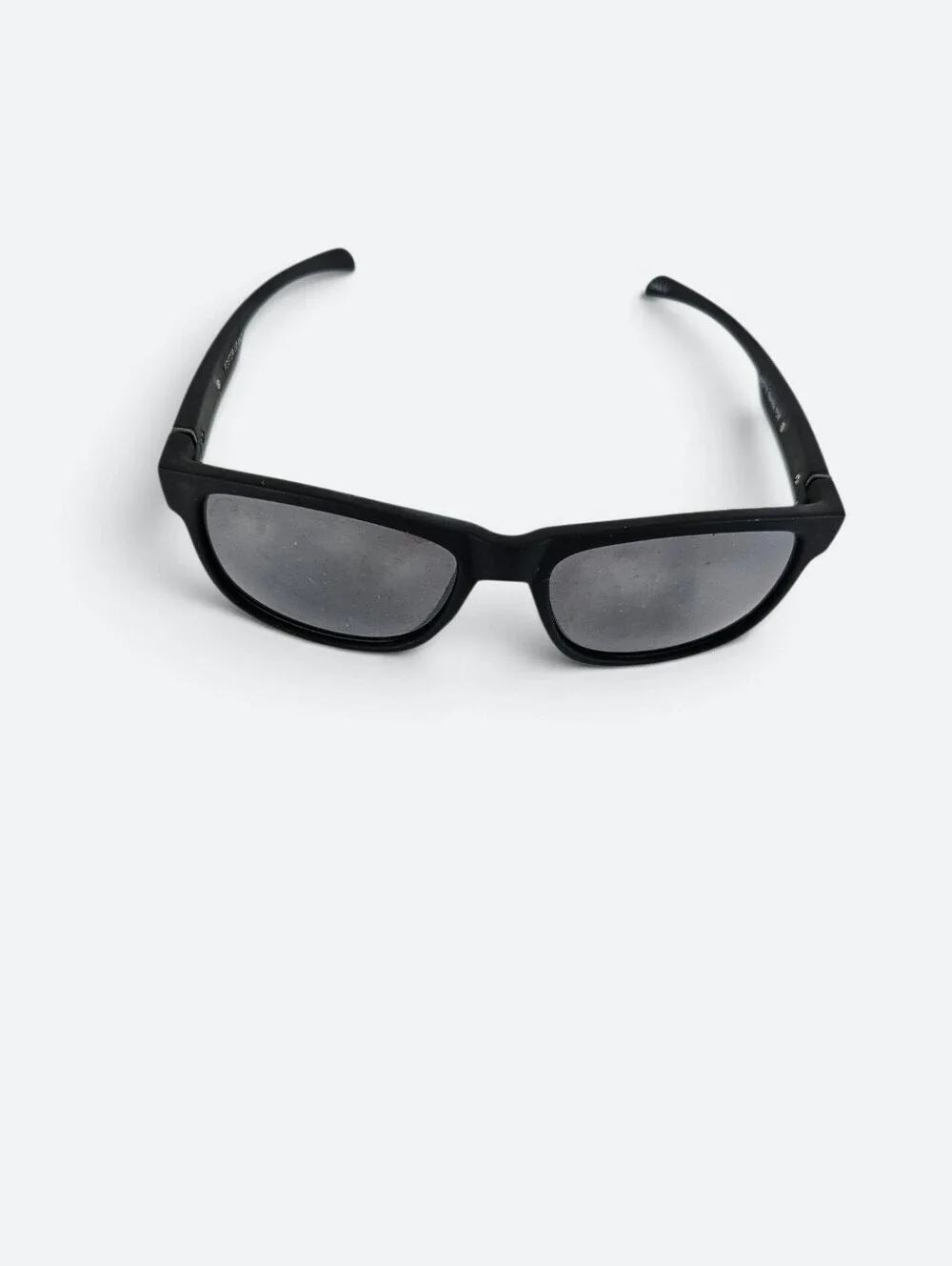 Foster Grant Rambler Wayfarer Square Frame Black Scratch Resistant Sunglasses